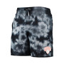 Men's Black New York Knicks Fleece Tie-Dye Shorts