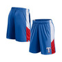 Men's Branded Royal Texas Rangers Champion Rush Color Block Shorts