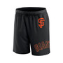 Men's Branded Black San Francisco Giants Clincher Mesh Shorts