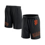 Men's Branded Black San Francisco Giants Clincher Mesh Shorts