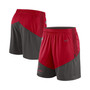Men's Red, Pewter Tampa Bay Buccaneers Primary Lockup Performance Shorts