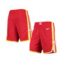Men's Red, Gold Atlanta Hawks 2020/21 Association Edition Performance Swingman Shorts