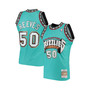 Men's Bryant Reeves Turquoise Vancouver Grizzlies Hardwood Classics 1995-96 Swingman Jersey
