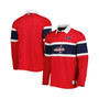 Men's Red Washington Capitals Martin Rugby Long Sleeve T-shirt