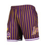 Men's Purple Los Angeles Lakers City Collection Heritage Mesh Shorts