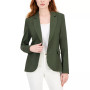 Women's Button-Front Linen Blazer, Created for Macy's