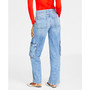 Women's High Rise Utility Cargo Jeans, Created for Macy's