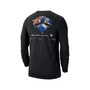 Men's Black New York Knicks Essential Air Traffic Control Long Sleeve T-shirt