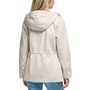 Women's Drawcord-Waist Hooded Utility Jacket