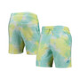 Men's White Miami Dolphins Tie-Dye Shorts