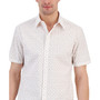 Men's Slim-Fit Patterned Shirt