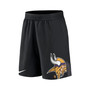 Men's Black Minnesota Vikings Stretch Performance Shorts