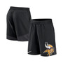 Men's Black Minnesota Vikings Stretch Performance Shorts