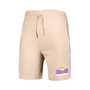 Men's Tan Los Angeles Lakers Team Stripe Shorts