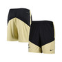 Men's Black and Gold Army Black Knights Performance Player Shorts