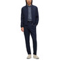 Men's Printed Performance-Stretch Jersey Slim-Fit Shirt
