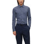 Men's Printed Performance-Stretch Jersey Slim-Fit Shirt