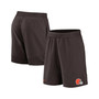 Men's Brown Cleveland Browns Stretch Woven Shorts