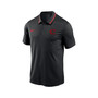 Men's Black Cincinnati Reds 2023 City Connect Knit Performance Polo Shirt