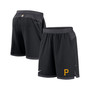 Men's Black Pittsburgh Pirates Authentic Collection Flex Vent Performance Shorts