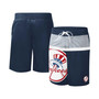 Men's Navy New York Yankees Sea Wind Swim Shorts