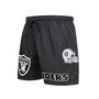 Men's Black Las Vegas Raiders Woven Shorts