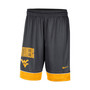 Men's Charcoal, Gold West Virginia Mountaineers Fast Break Shorts
