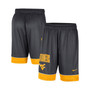 Men's Charcoal, Gold West Virginia Mountaineers Fast Break Shorts