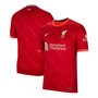 Men's Red Liverpool 2021/22 Home Breathe Stadium Replica Jersey