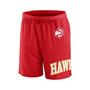 Men's Branded Red Atlanta Hawks Free Throw Mesh Shorts