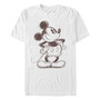 Men's Sketchy Mickey Short Sleeve T-Shirt