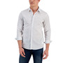 Men's Slim-Fit Micro-Floral Shirt