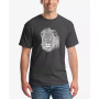 Men's Word Art Lion T-shirt