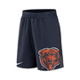 Men's Navy Chicago Bears Stretch Performance Shorts