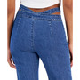 Juniors' High-Rise Cut-Out Flare-Leg Jeans, Created for Macy's