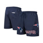Men's Navy New England Patriots Woven Shorts