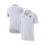 Men's Brand White North Carolina Tar Heels Coaches Performance Polo Shirt