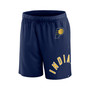 Men's Branded Navy Indiana Pacers Free Throw Mesh Shorts