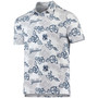 Men's White New York Yankees Performance Polo Shirt