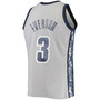 Men's Allen Iverson Gray Georgetown Hoyas 1995-96 Swingman Replica Jersey
