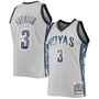 Men's Allen Iverson Gray Georgetown Hoyas 1995-96 Swingman Replica Jersey
