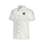Men's NFL x Darius Rucker Collection by White Dallas Cowboys Woven Button-Up T-shirt