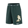 Men's Green Oakland Athletics Bold Express Performance Shorts
