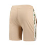 Men's Tan Milwaukee Bucks Team Stripe Shorts