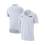 Men's White LSU Tigers Coaches Performance Polo Shirt