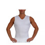 Insta Slim Men's Compression Sleeveless V-Neck T-Shirt