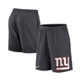 Men's Anthracite New York Giants Stretch Performance Shorts