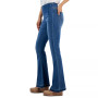 Women's High Rise Pull-On Flare Jeans, Created for Macy's