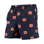 Men's Navy Auburn Tigers PFG Backcast II 6"Omni-Shade Hybrid Shorts