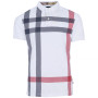 Men's Blaine Oversized Tartan-Print Polo